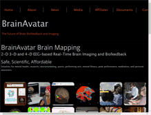 Tablet Screenshot of brainavatar.com